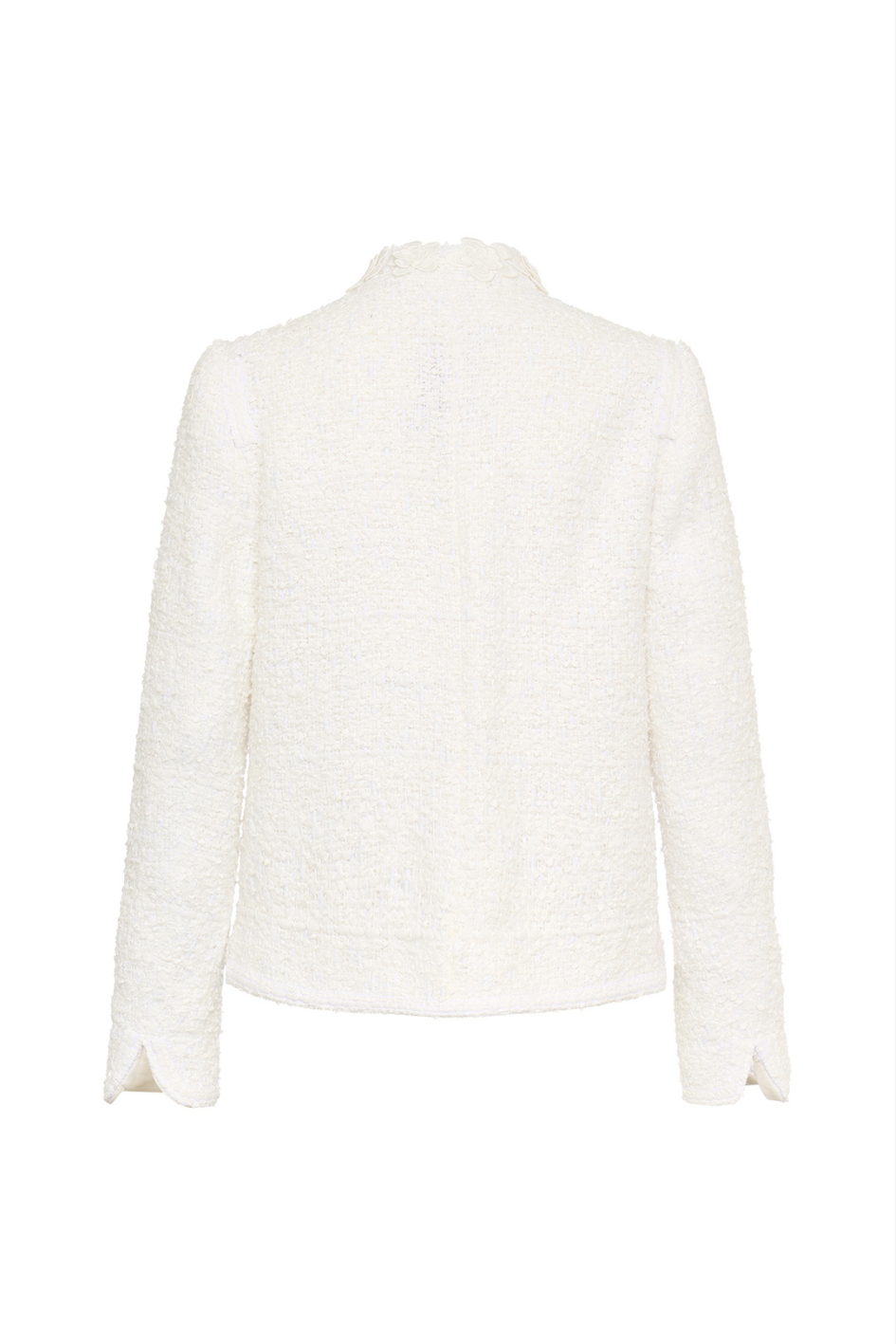 Jacket with Flower and Patch Pockets