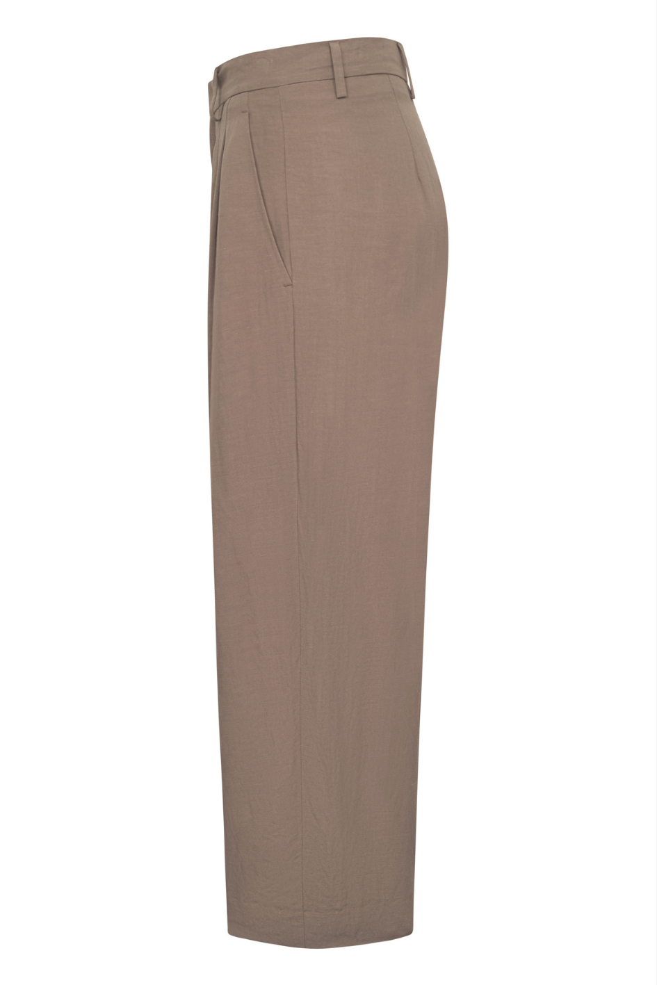 Noa Crop Pants with Pleats