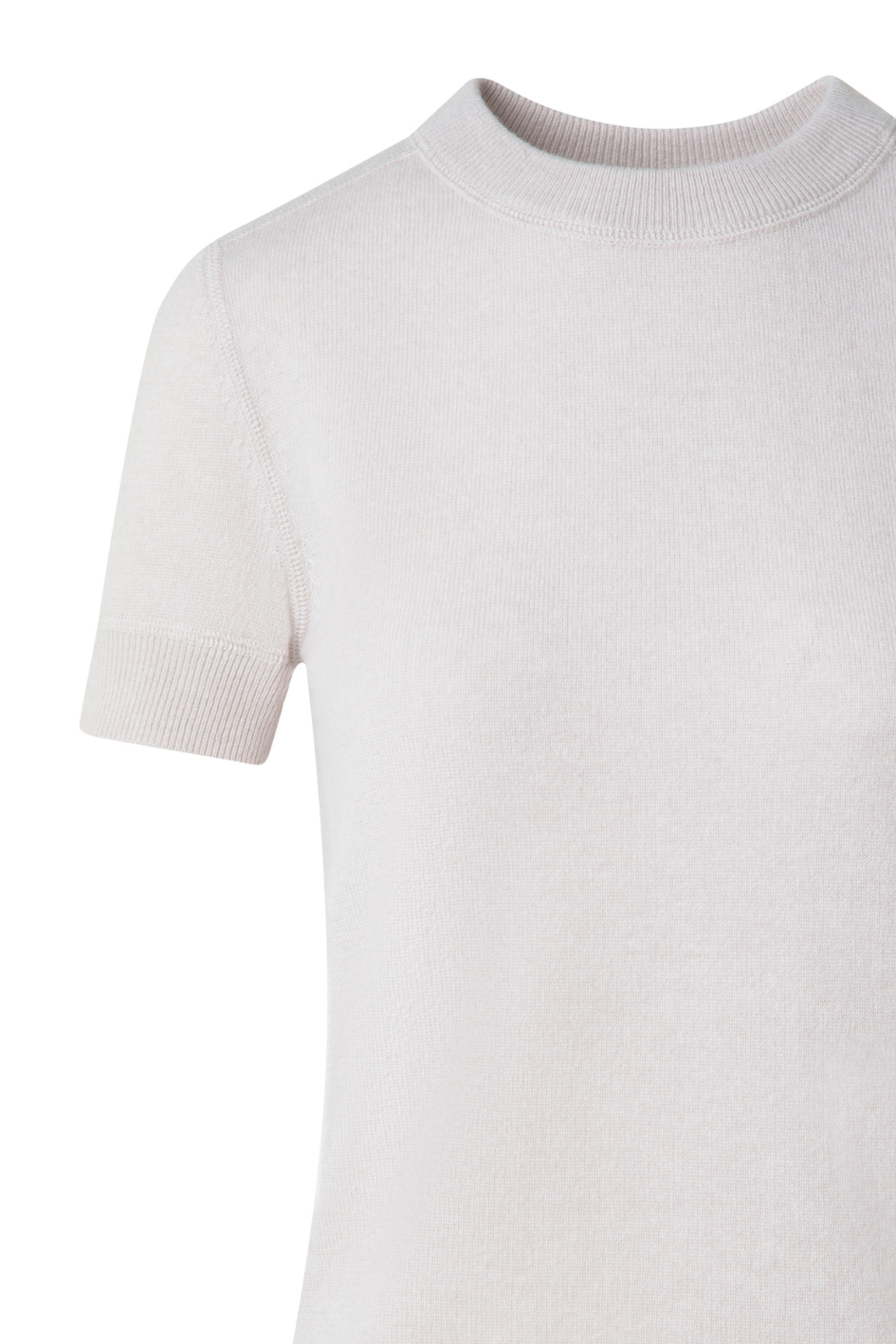 Short Sleeve Cashmere Sweater