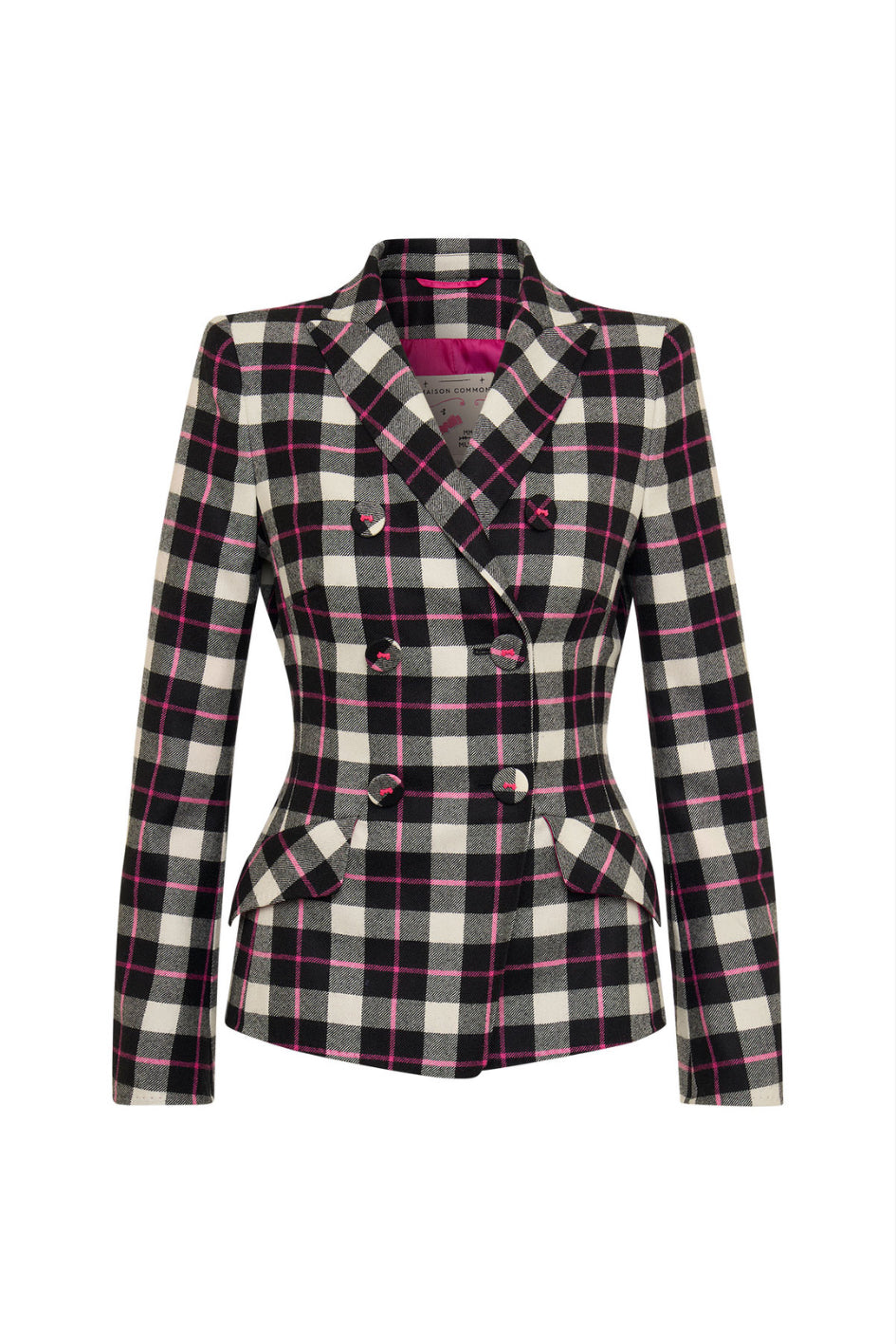 Checked Blazer