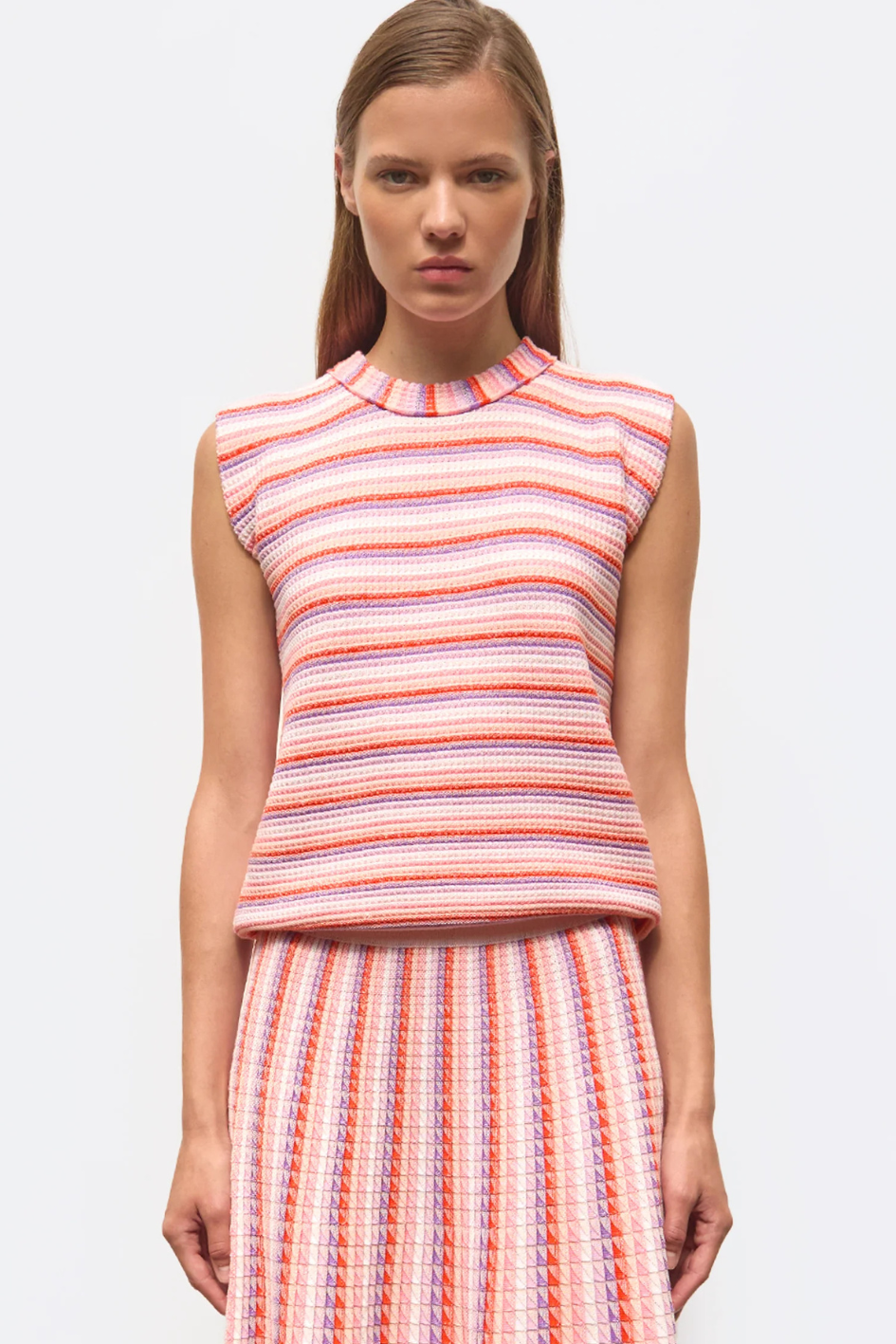 Campari Top in Mini Origami Knit