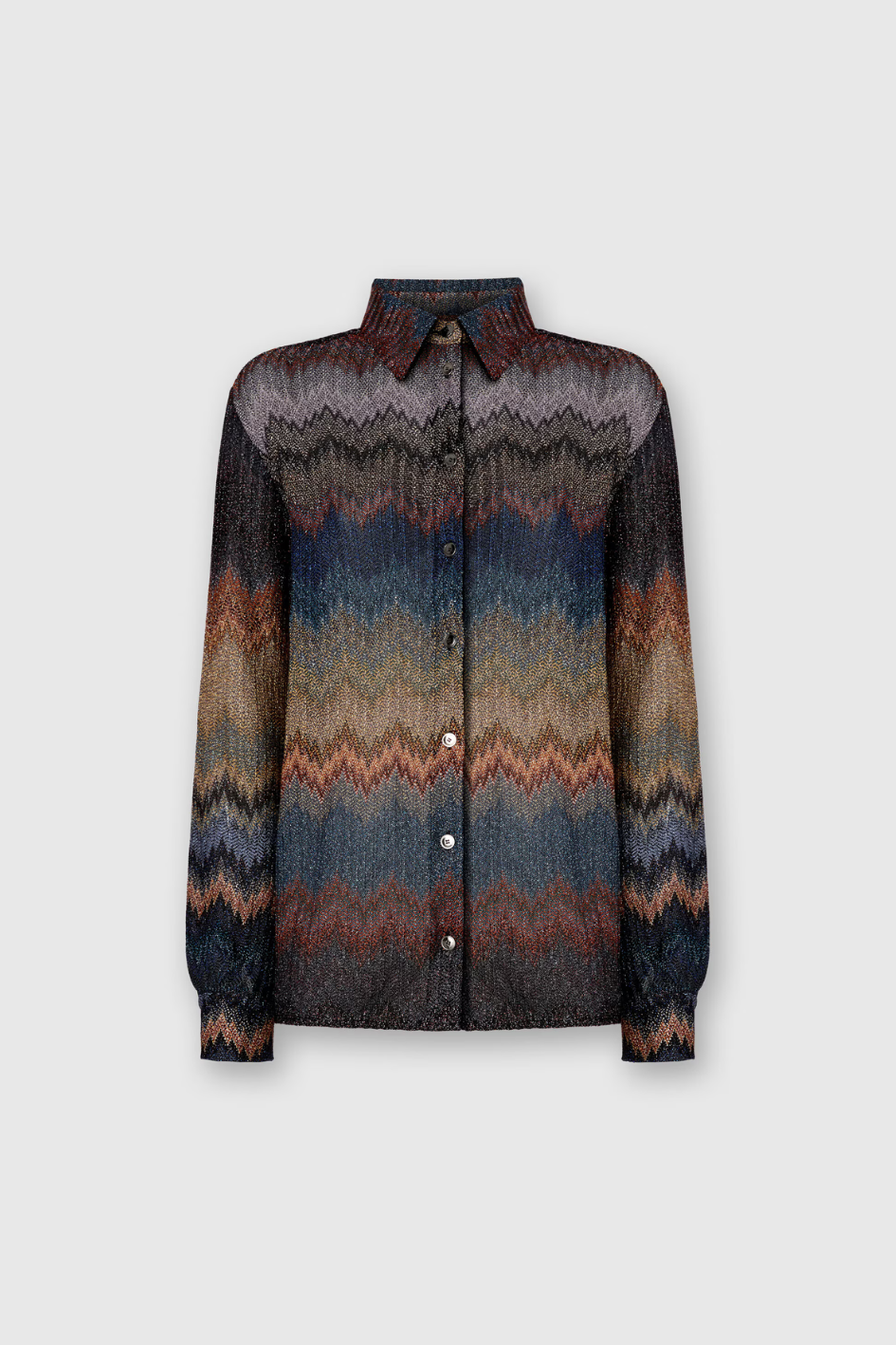 Viscose Shirt with Snake Pattern