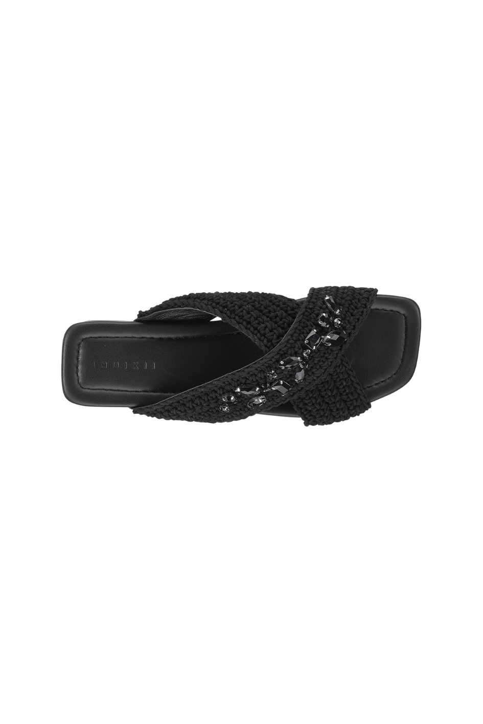Woved Crossed Stones Sandal