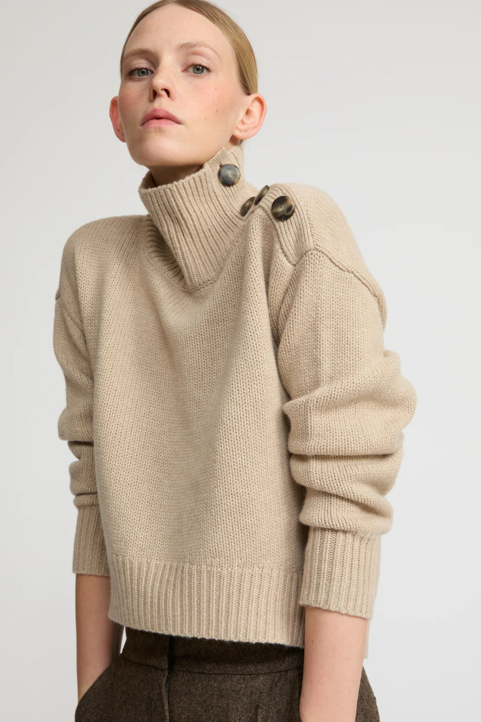 Cropped Oversize Sweater