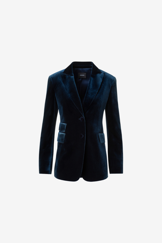 Percival Jacket in Techno Velvet Stretch