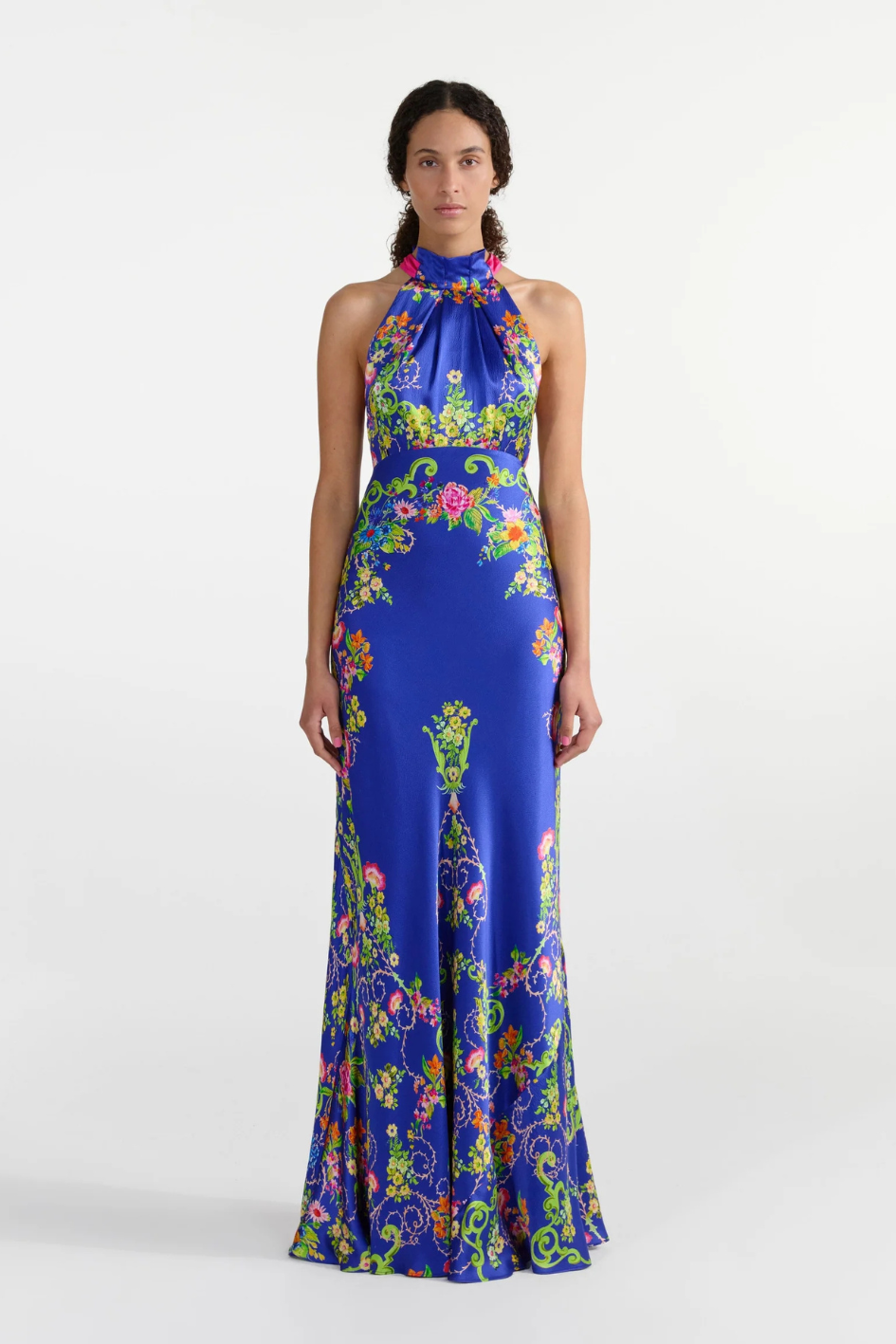 Michelle Dress in Nerine Azure