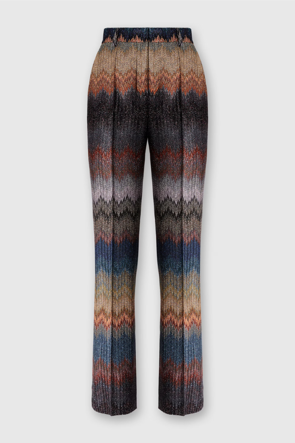 Trumpet Pants with Snake Pattern