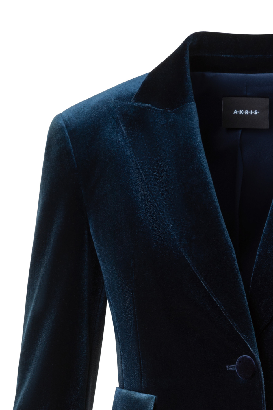 Percival Jacket in Techno Velvet Stretch