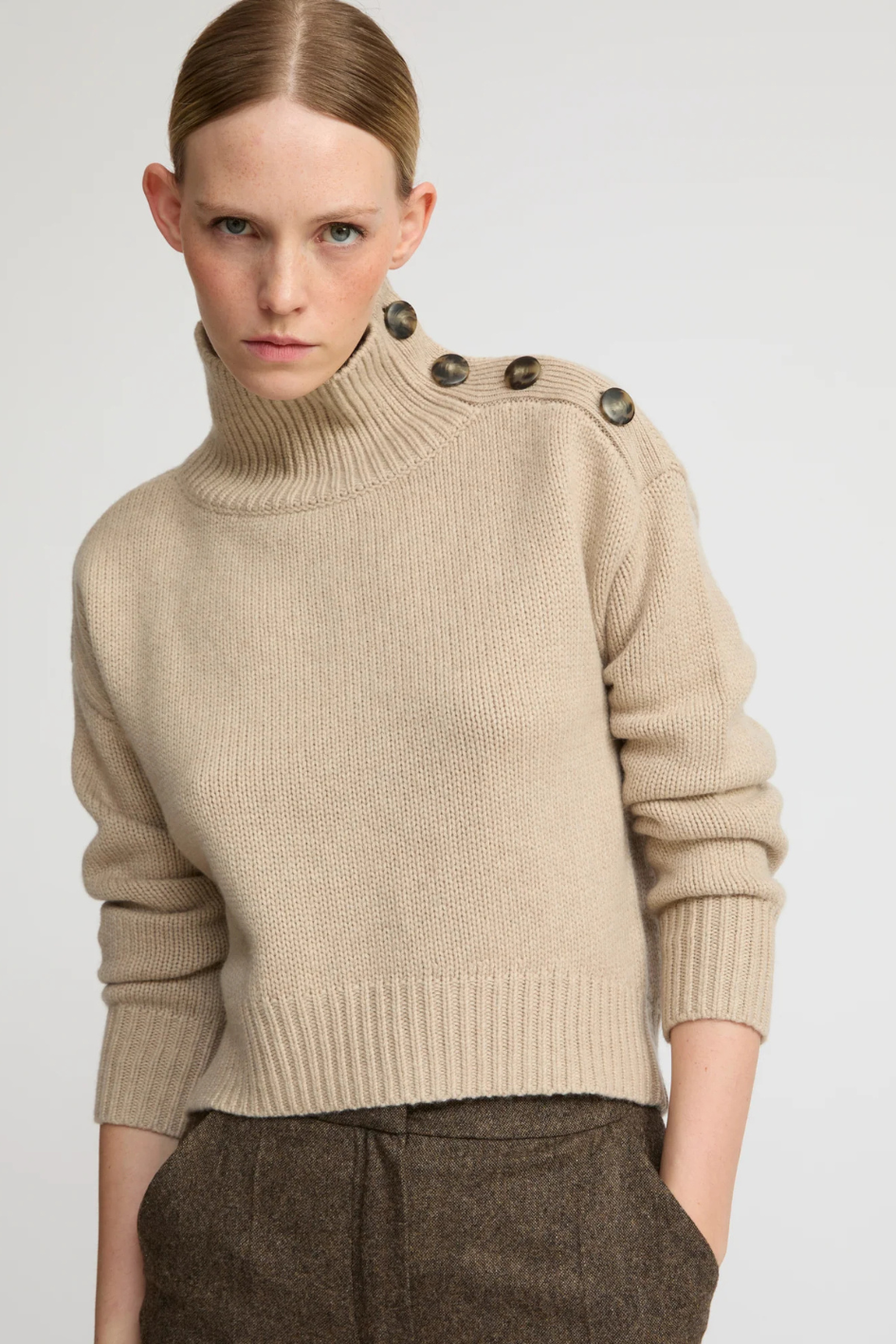 Cropped Oversize Sweater