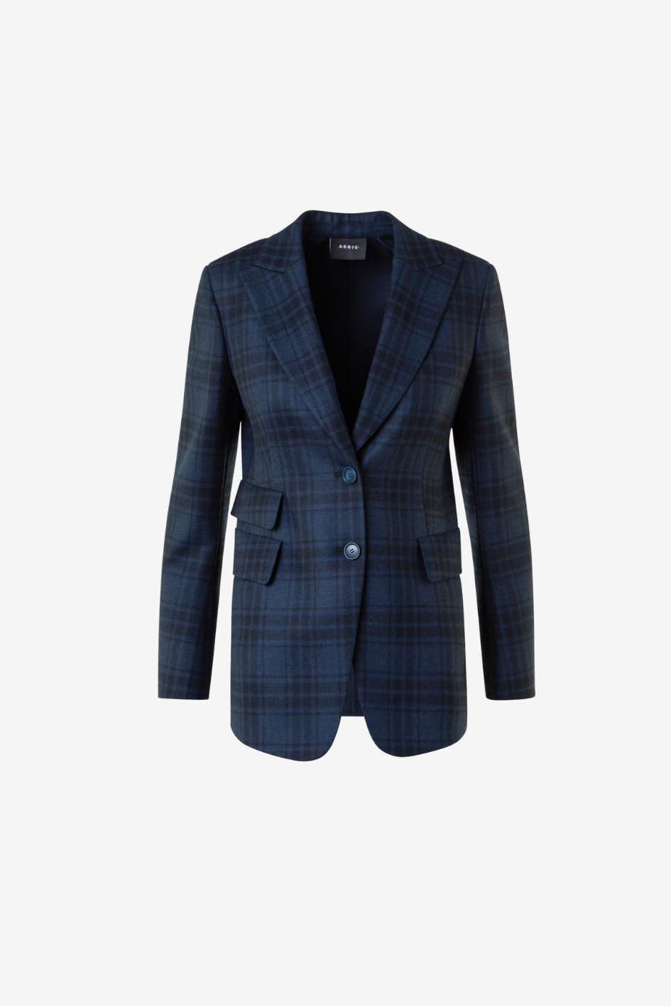Percival Jacket in Wool Double-Face Check