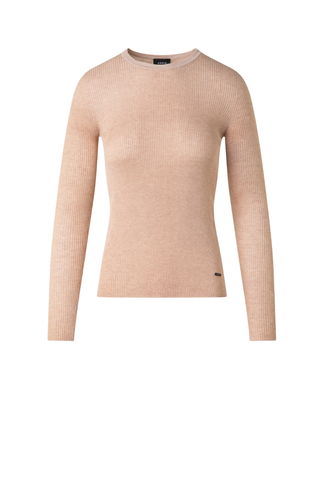 Seamless knitted Sweater made from Silk-Cotton