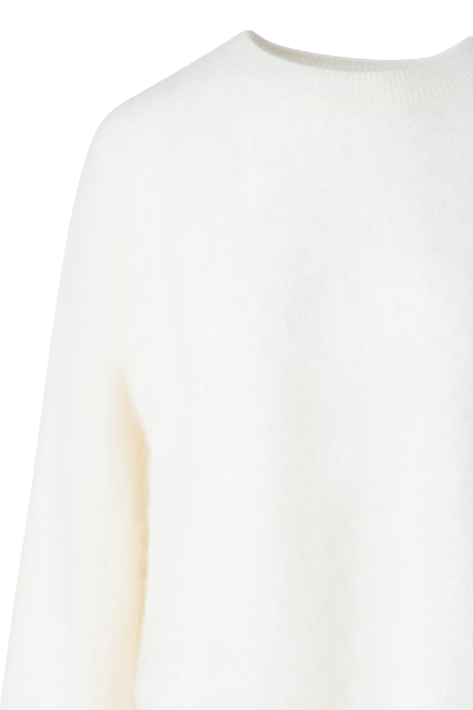 Knit Sweater in Brushed Cashmere