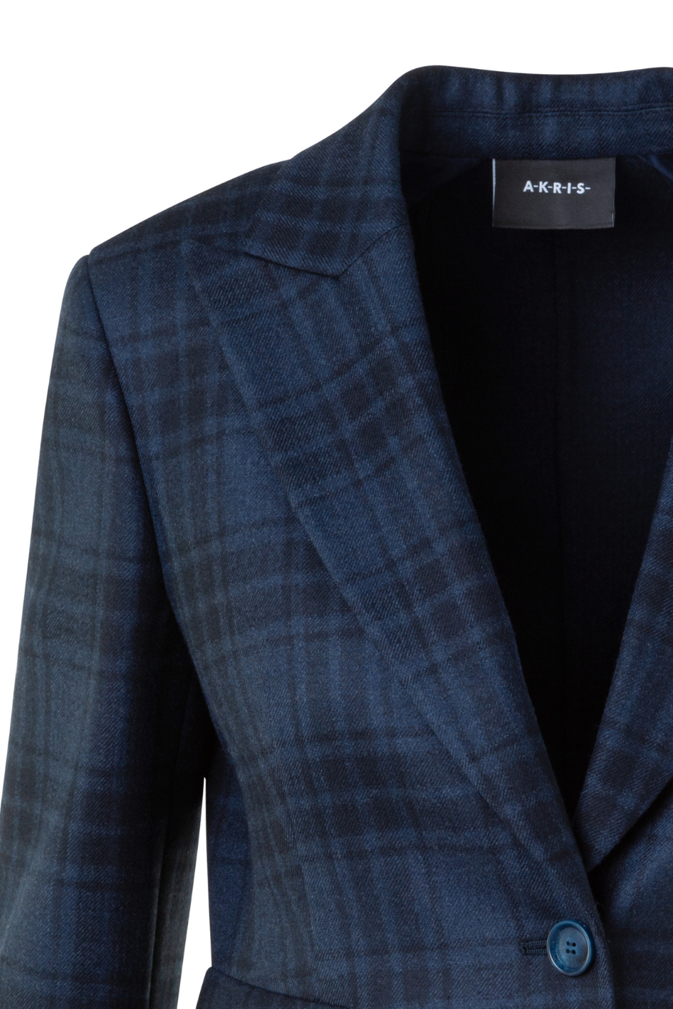 Percival Jacket in Wool Double-Face Check