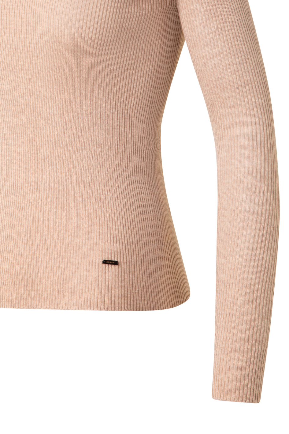 Seamless knitted Sweater made from Silk-Cotton