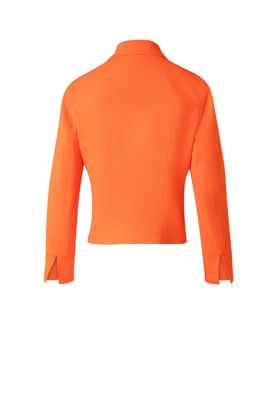 Bright Orange Textured Jacket