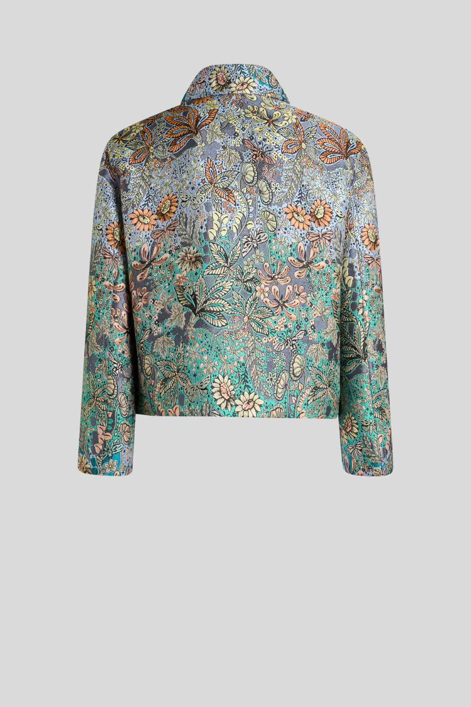 Cropped Paisley Jacket