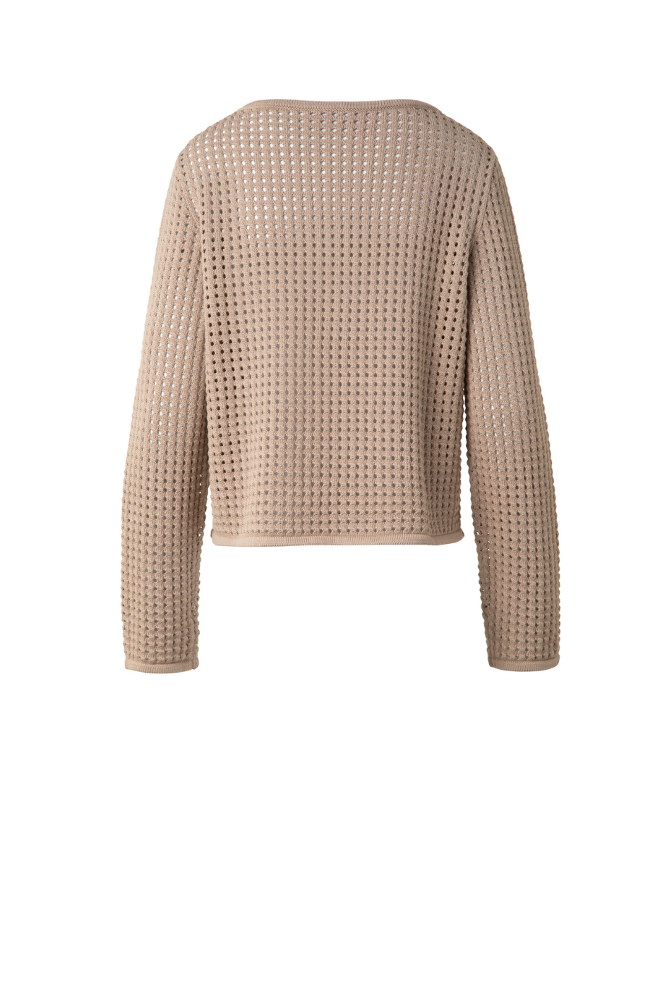 Beige Swearer with Boat Neck