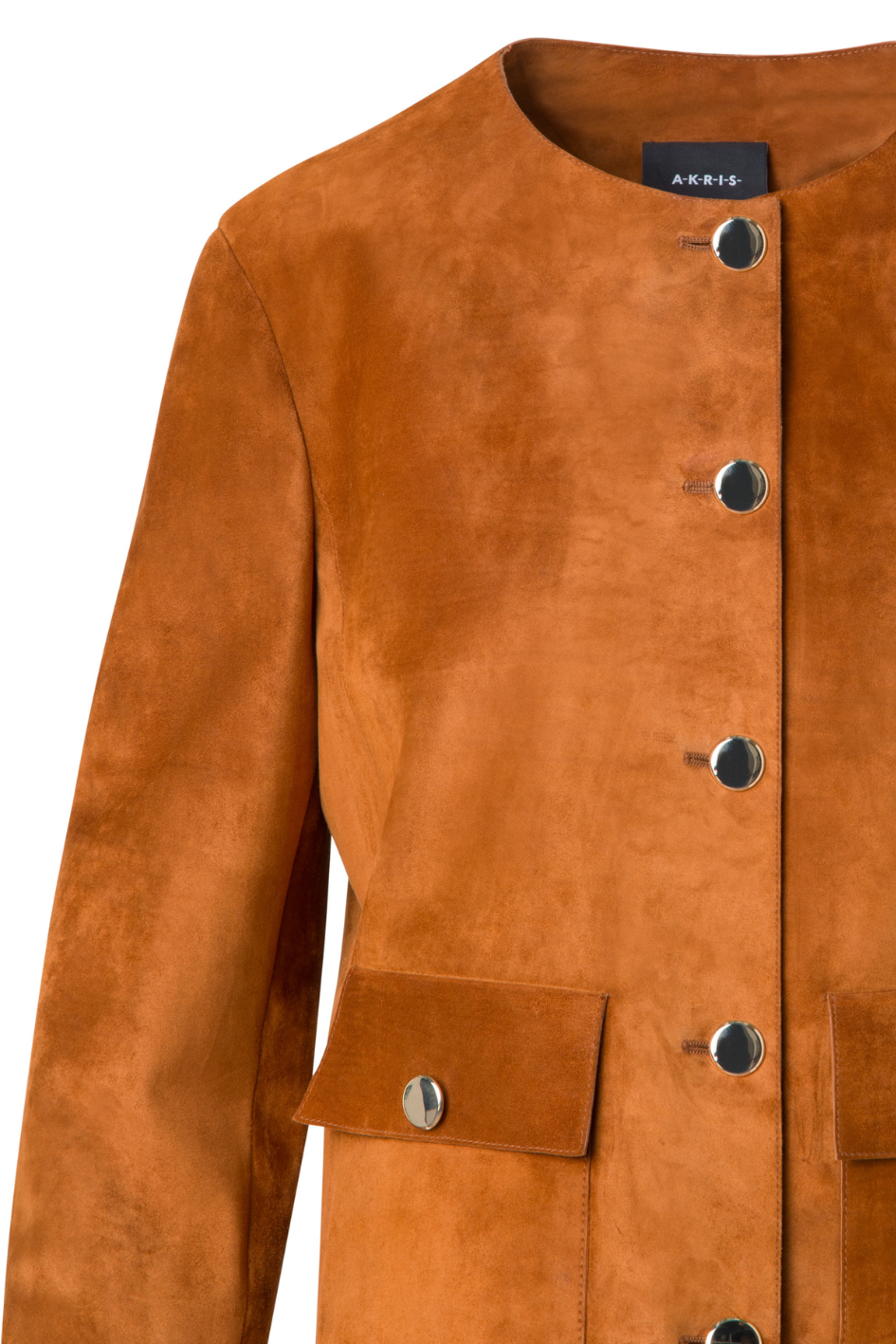 Winter Jacket in Lamb Suede