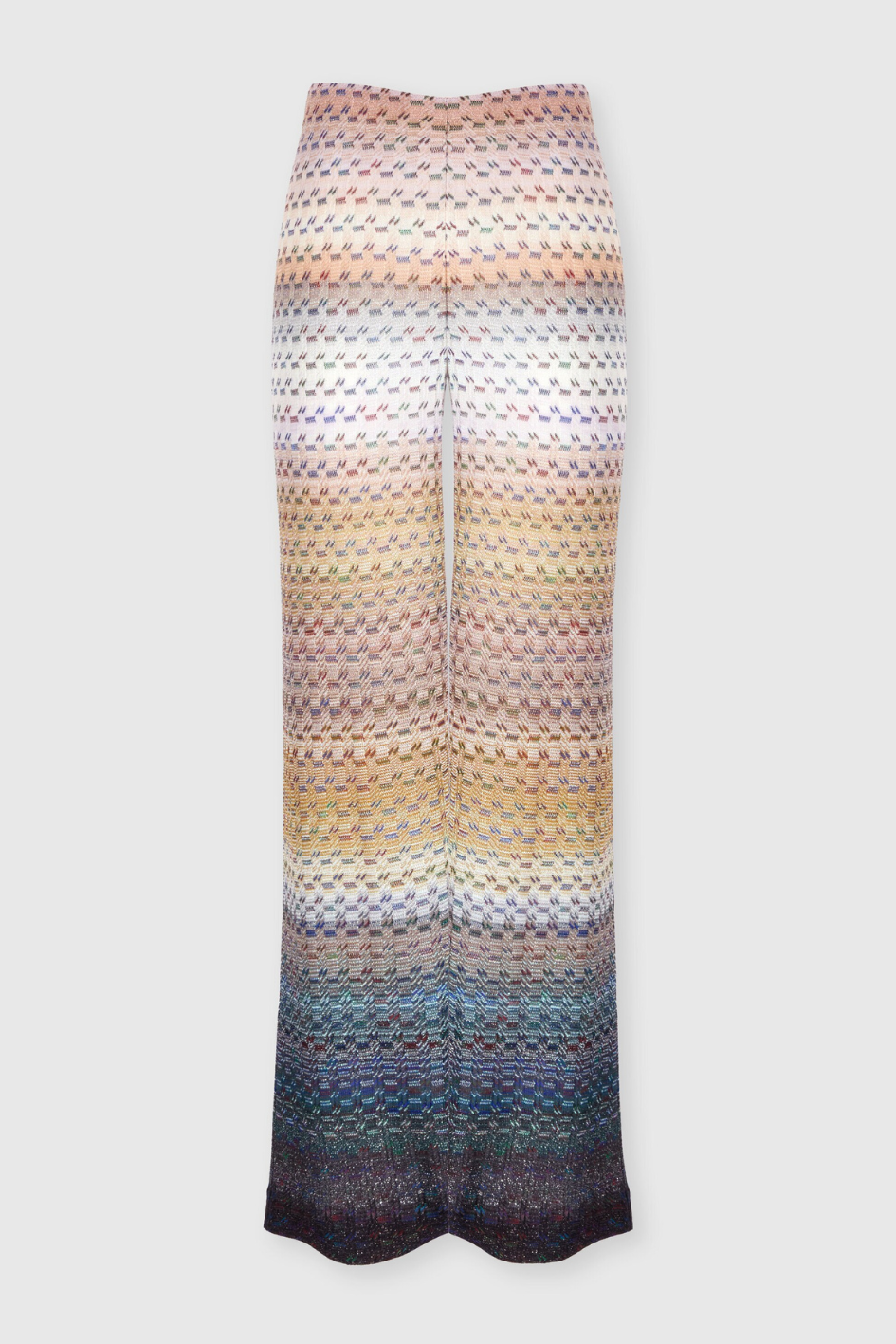 Chevron Palazzo Trousers