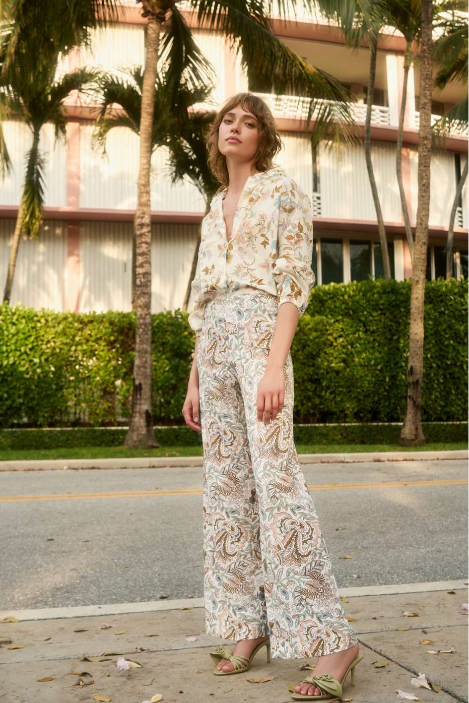 Kimberly Floral Pants