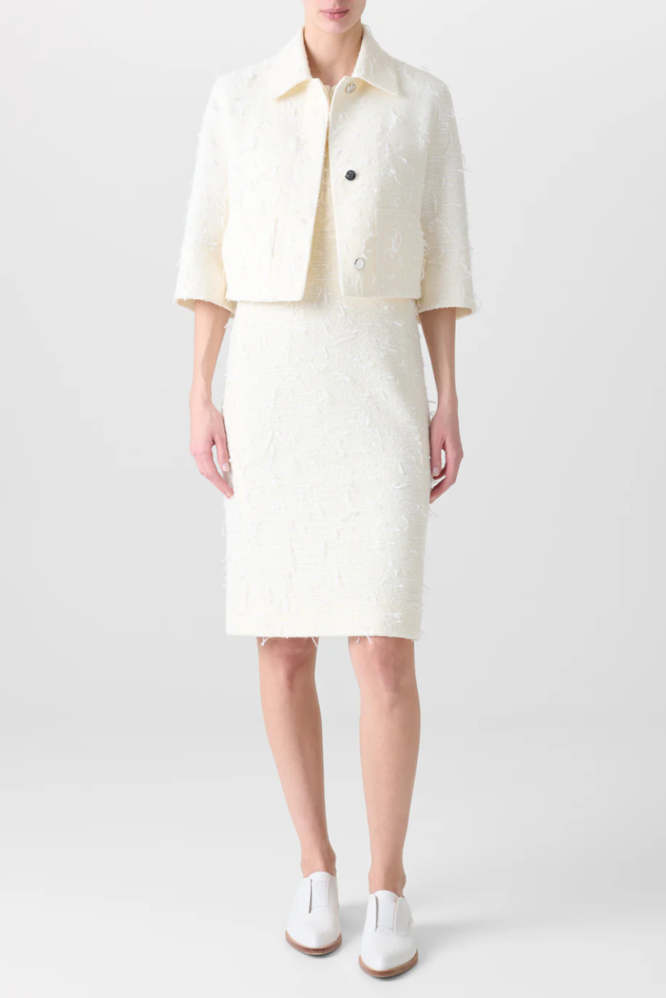 Winslow Short Jacket in Sequin Bouclé