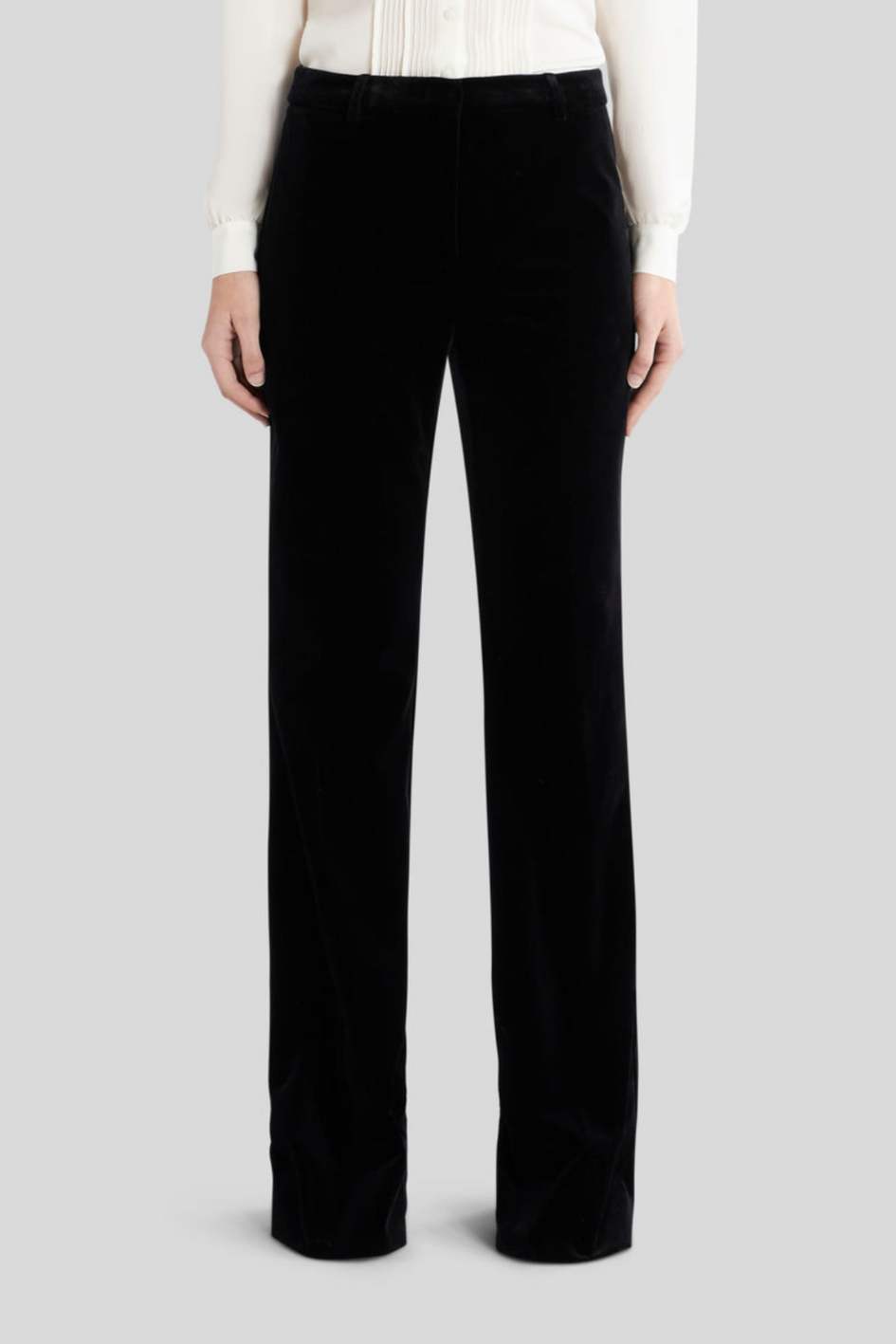 Flared Velvet Pants