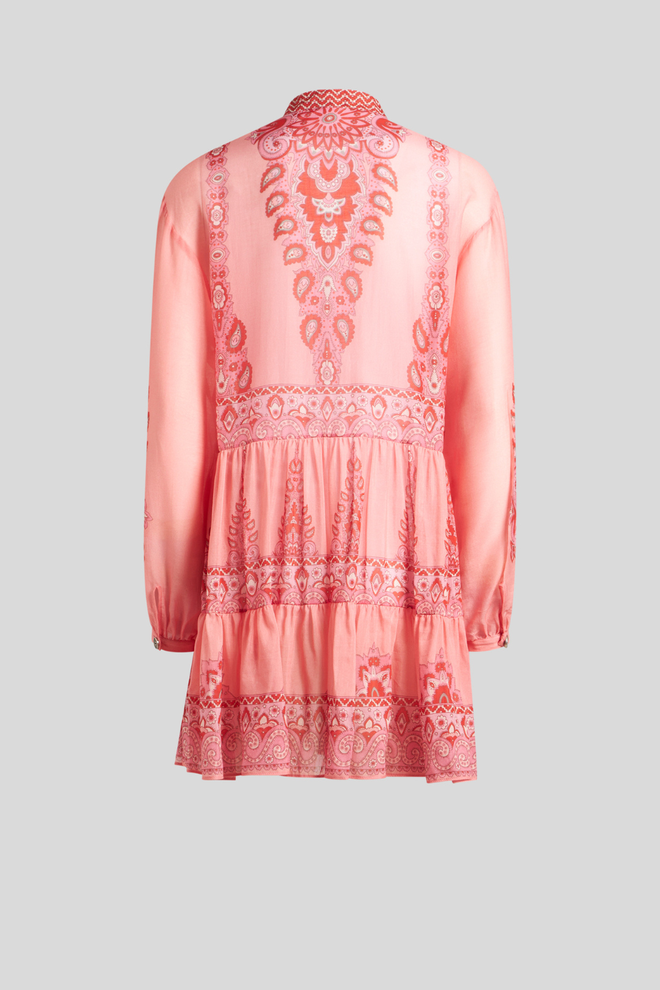 Embroidered Cotton Mini Dress