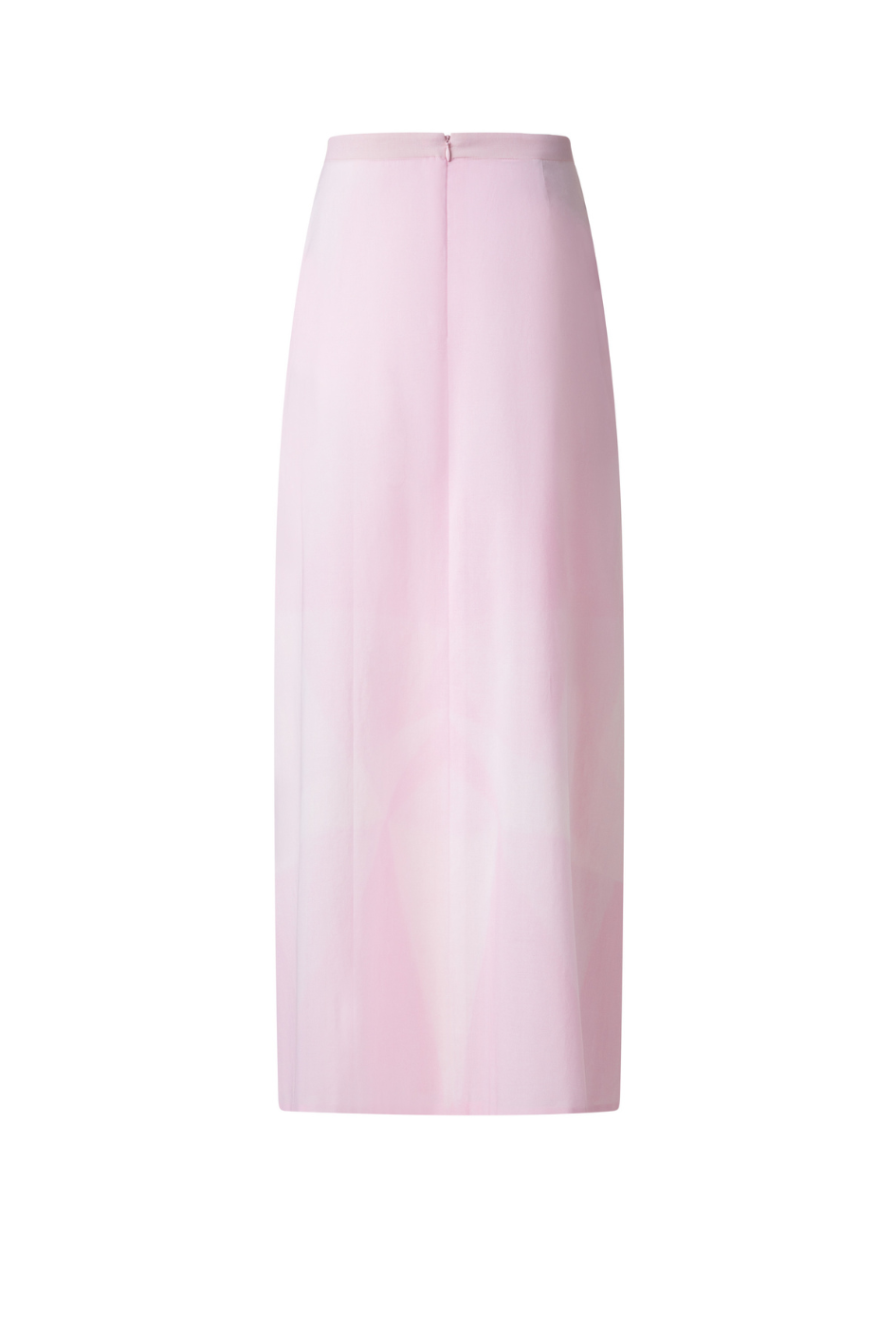Light Pink Pleated Midi Skirt