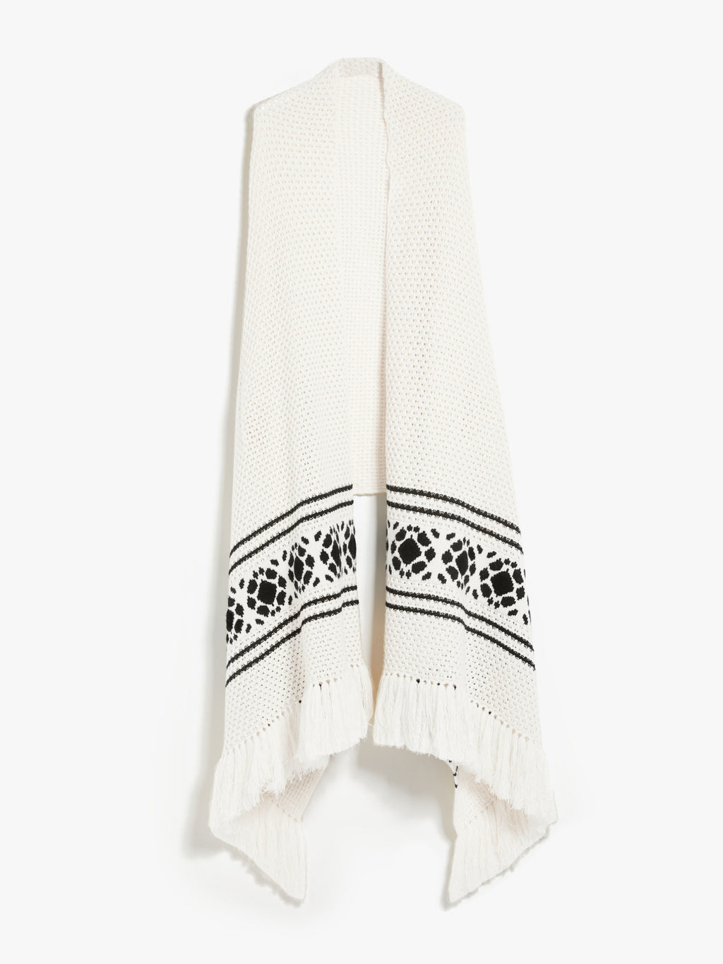 Maxi-Schal aus Wolle und Kaschmir