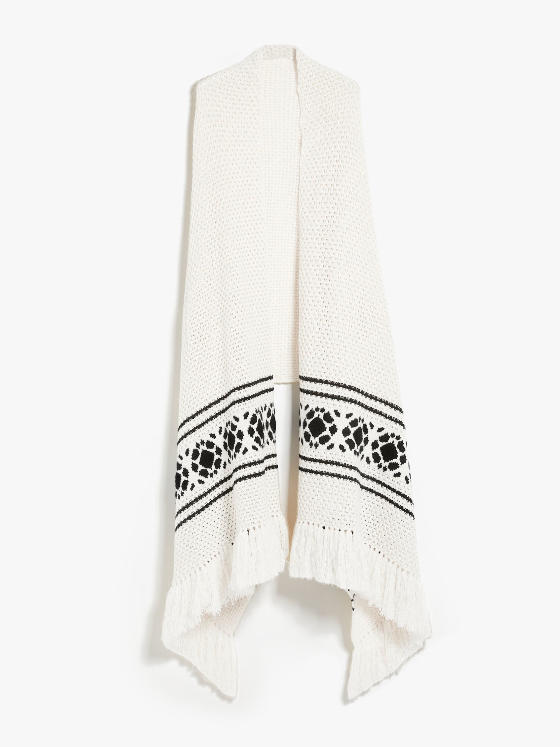 Maxi-Schal aus Wolle und Kaschmir