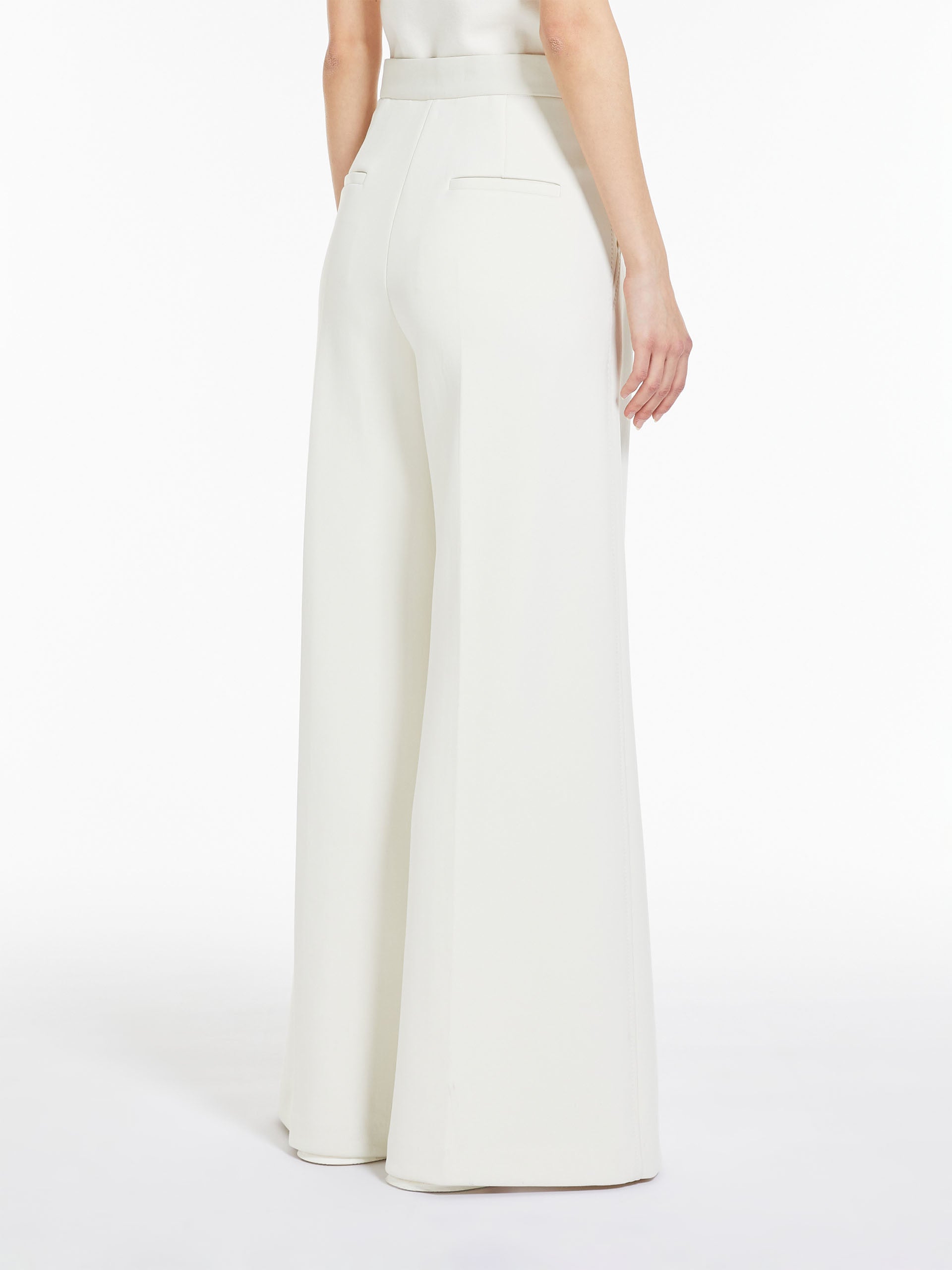 Schlaghose aus Scuba-Jersey