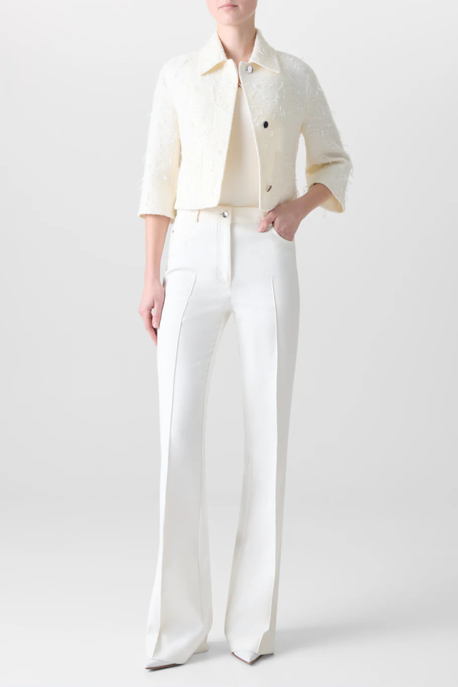 Winslow Short Jacket in Sequin Bouclé