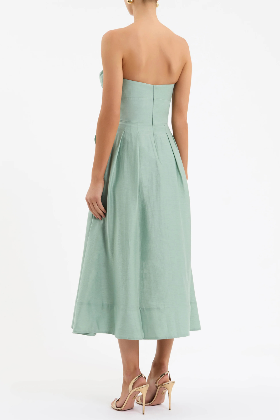 Serenity Strapless Midi Dress