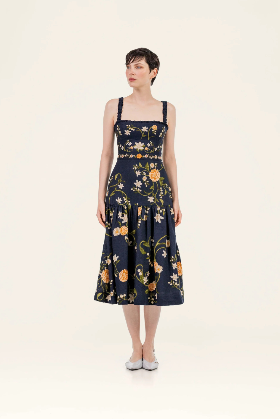 Nispero Valle Midi Dress