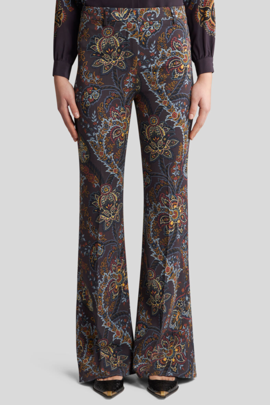 Pants made from printed Lady