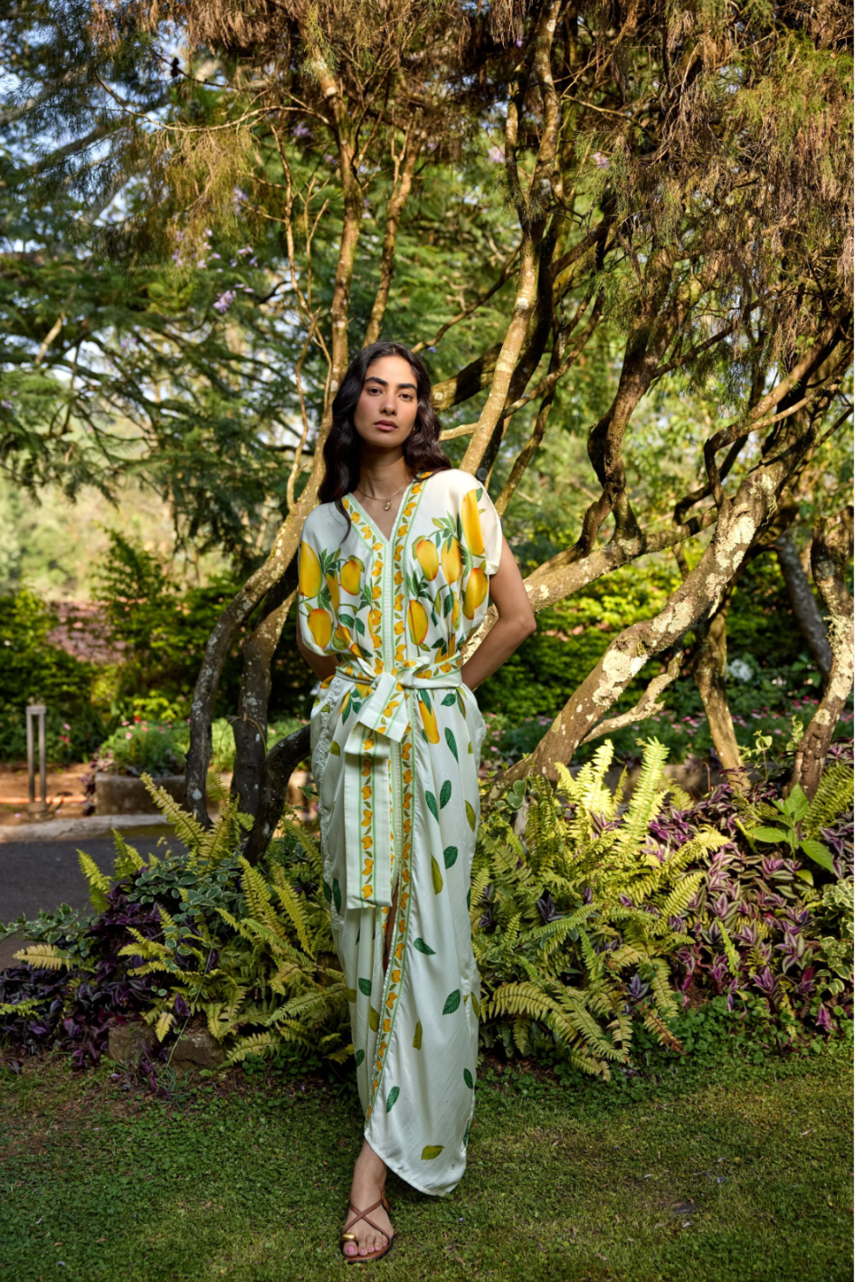 Dripping Alphonso Dress