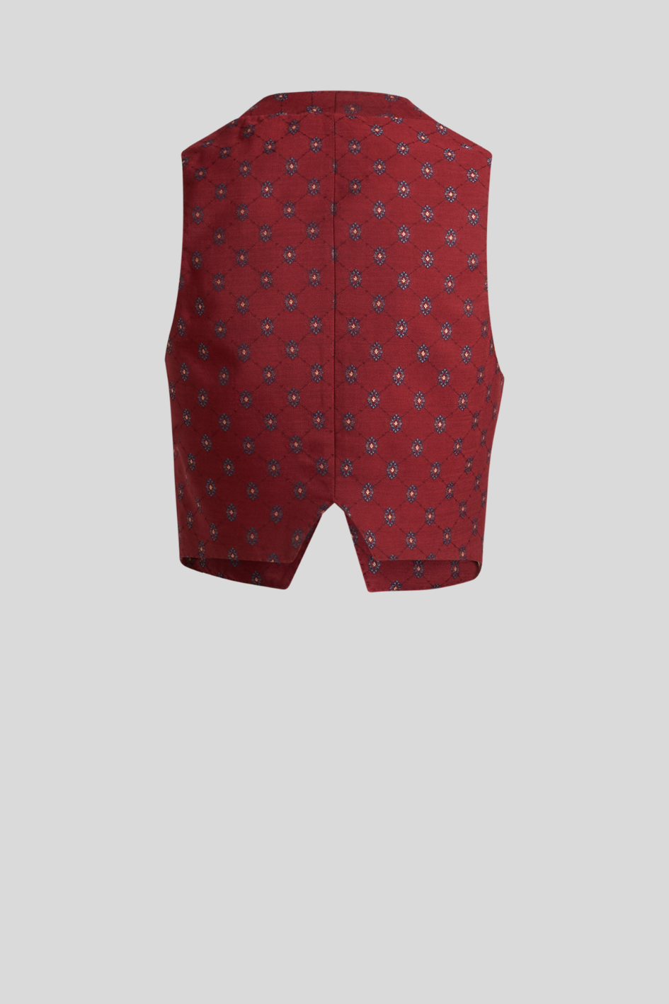 Tailored Waistcoat in Burgundy