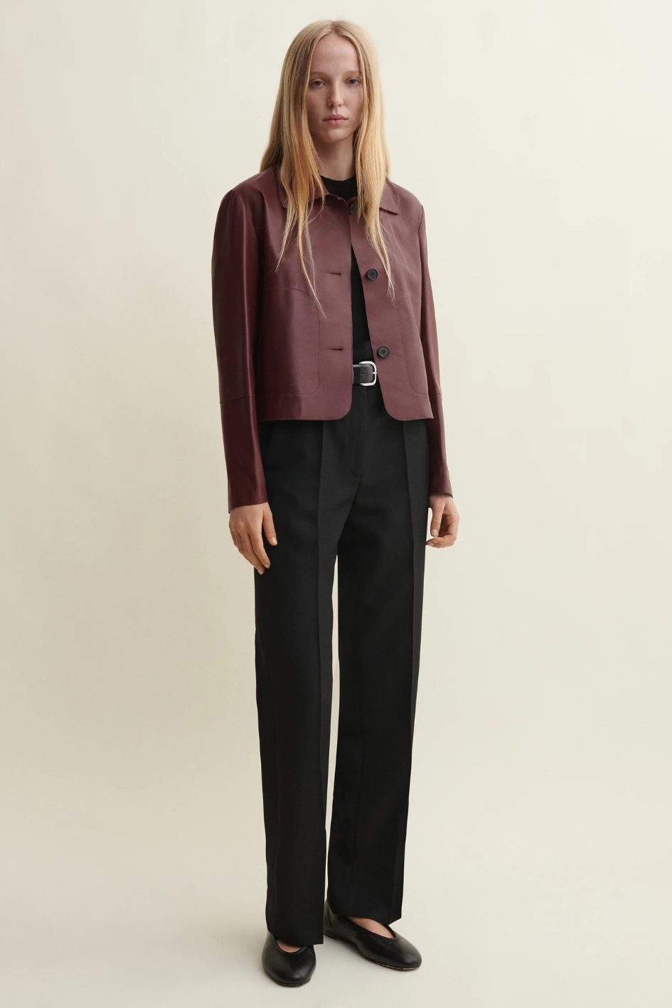 Emy Lamb Butter Jacket