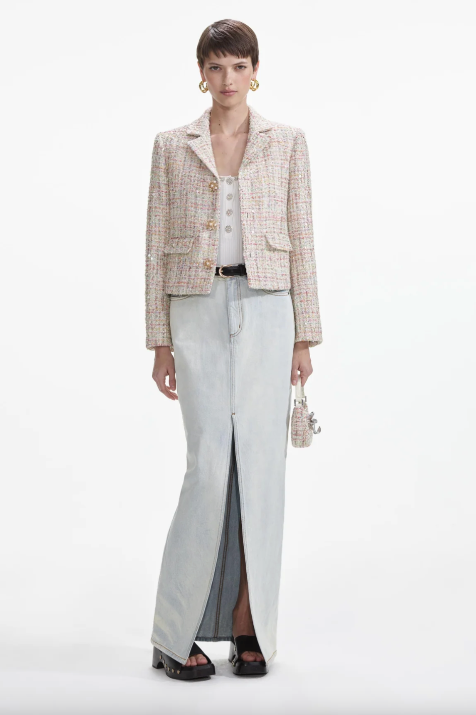 Pastel Boucle Jacket