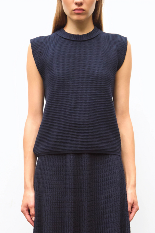 Top in Mini Origami Knit