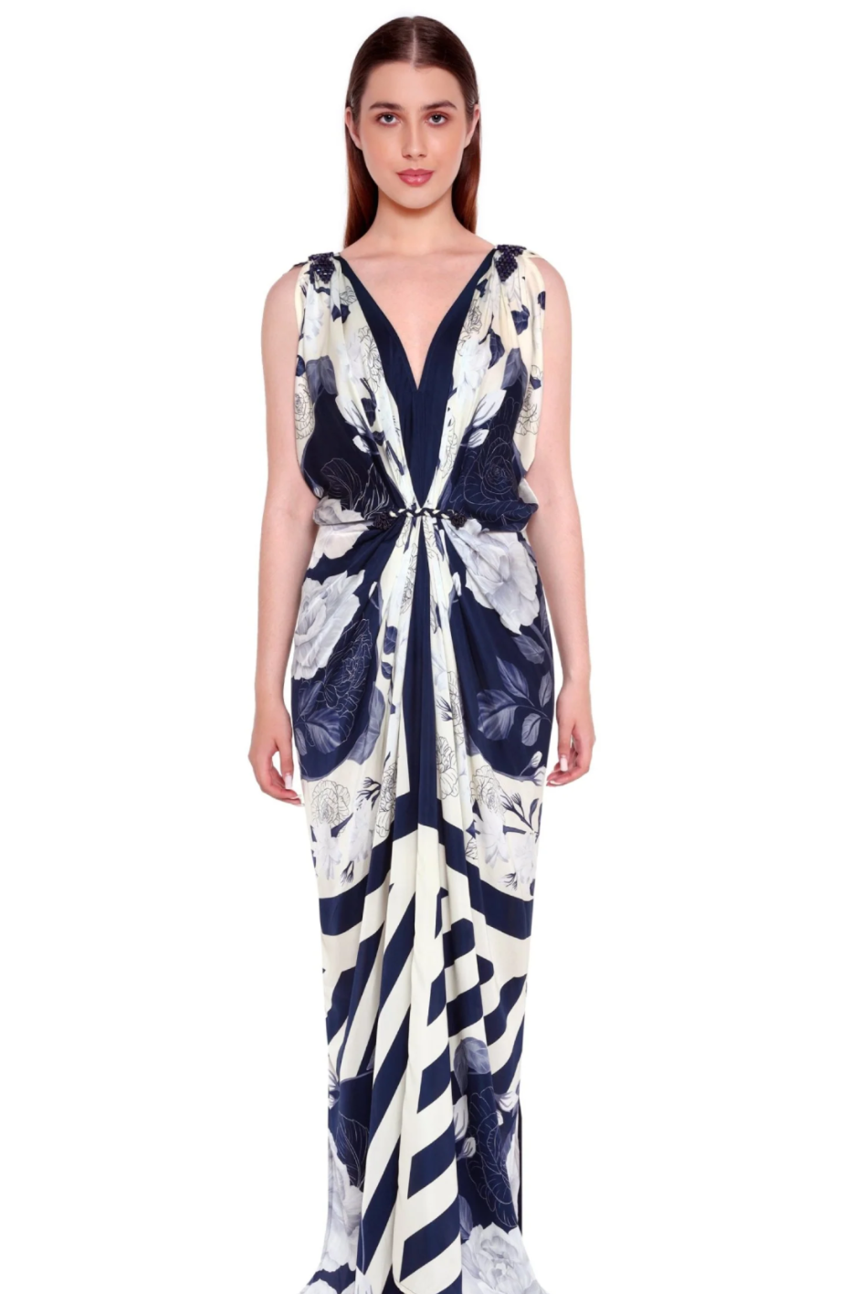Hand Draped Gown