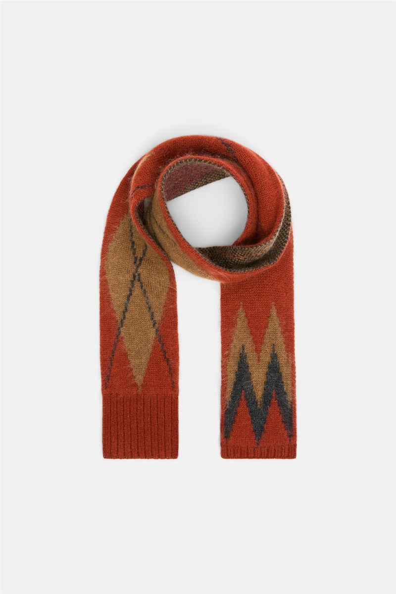 Argyle Jacquard Scarf