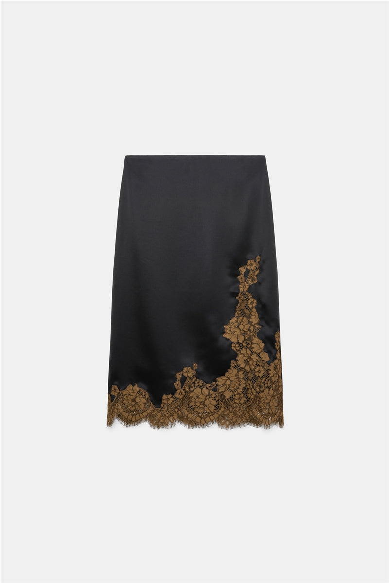 Shiny Statement Skirt