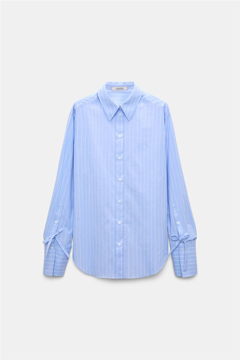 Striped Power Blouse