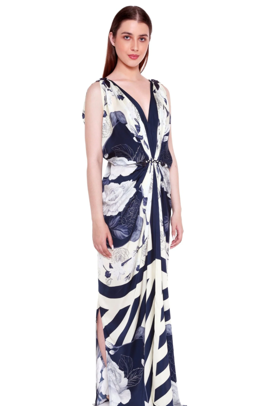 Hand Draped Gown
