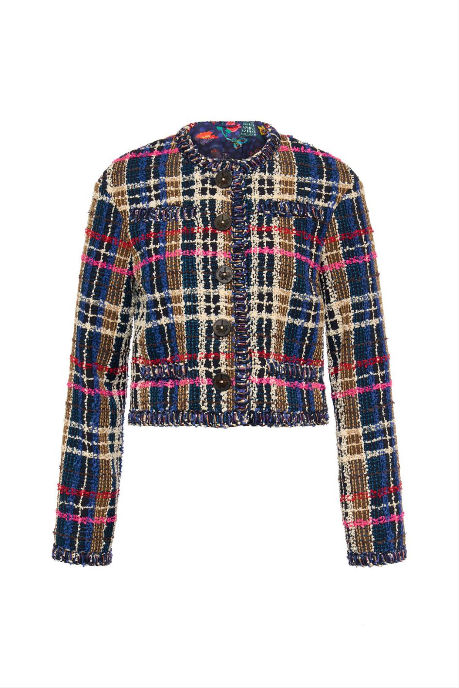 Short jacket made of Karotweed