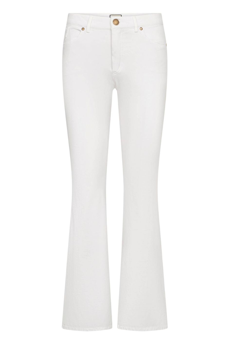 White Claire Bootcut Jeans