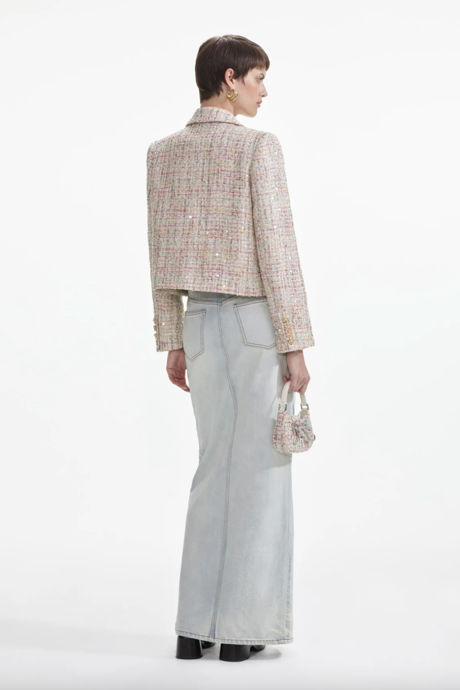 Pastel Boucle Jacket