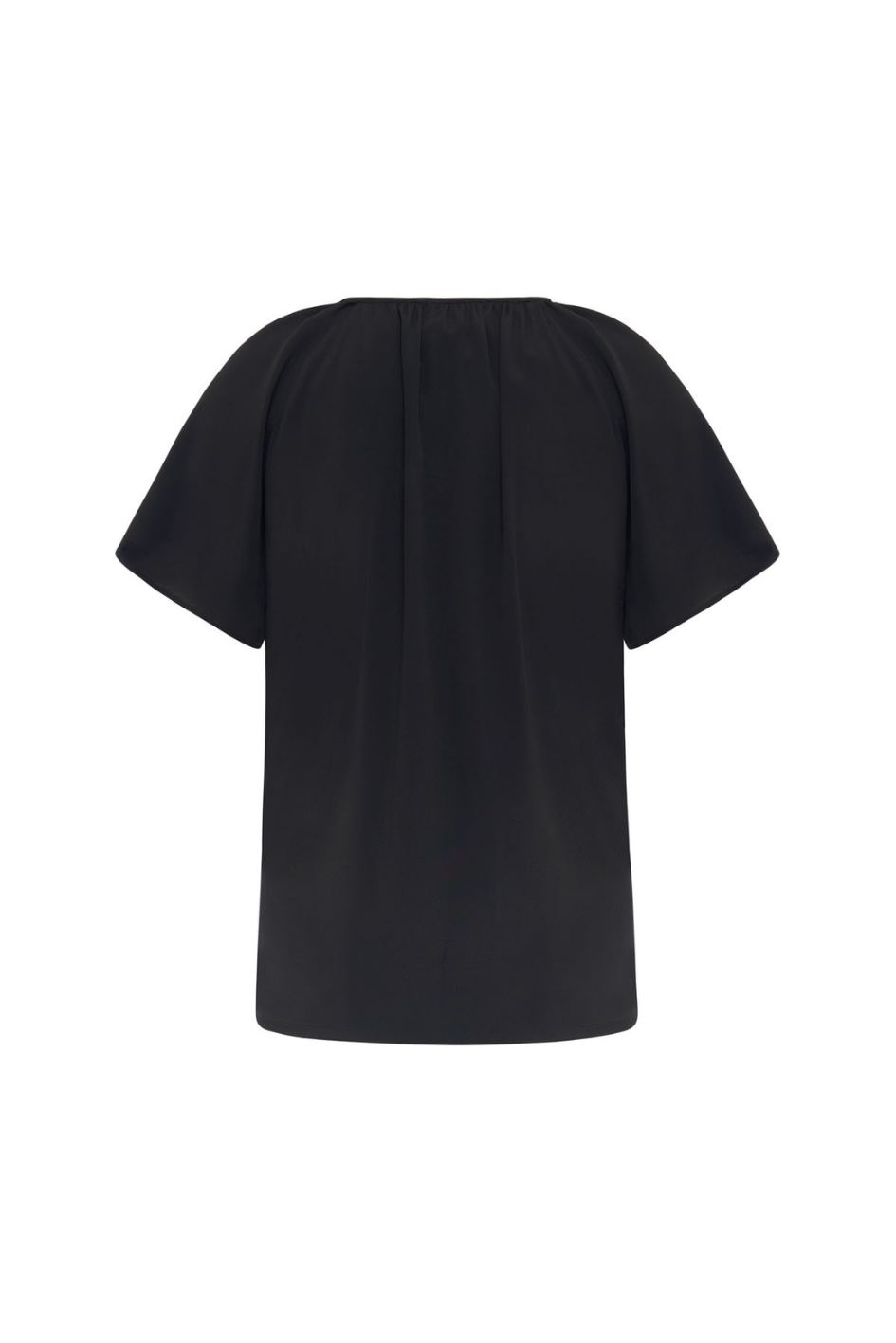 Shirt with Bow Neck