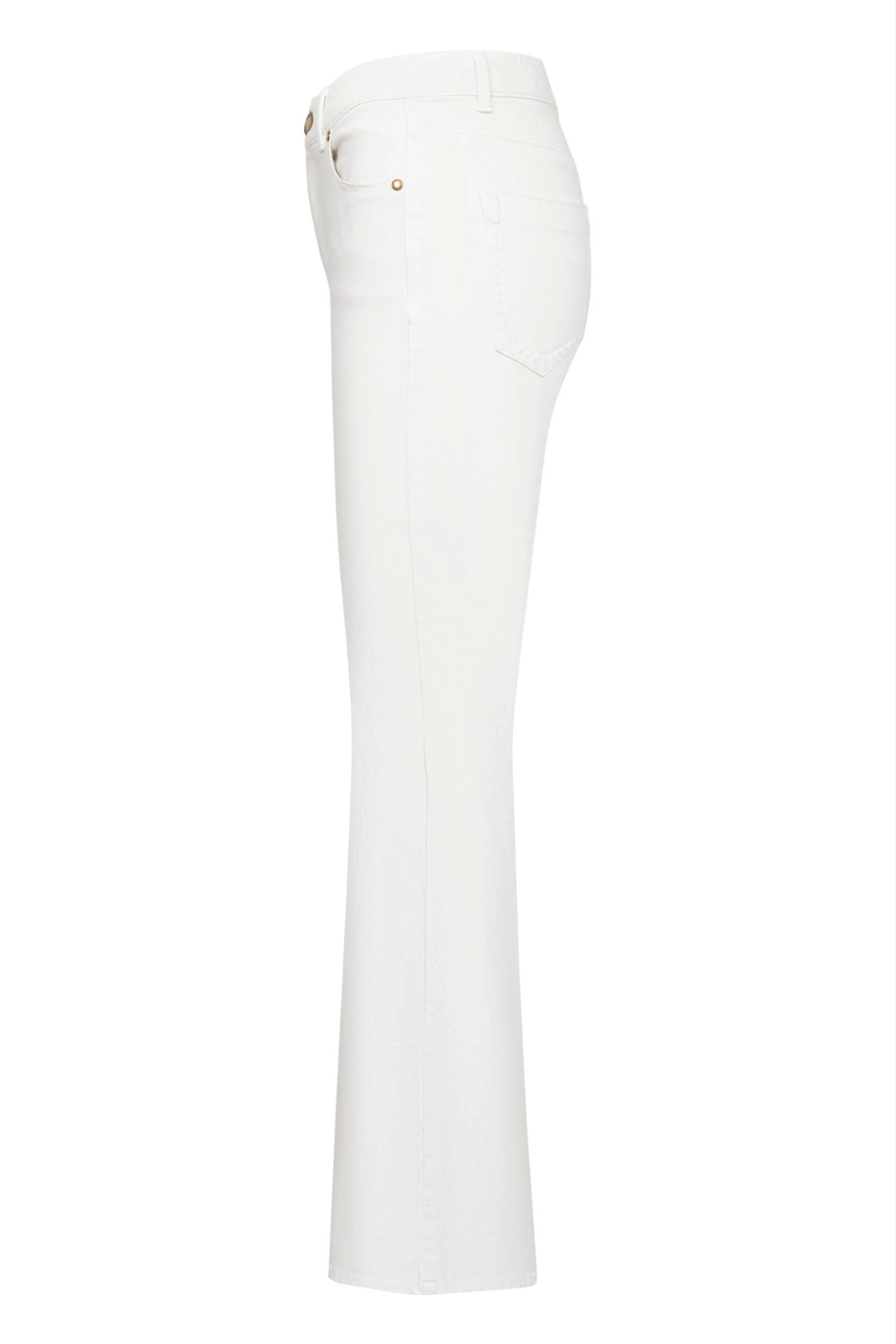 White Claire Bootcut Jeans